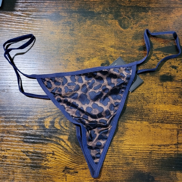 Frederick’s of Hollywood Heartthrob Cheetah Print G-String Thong 2X NWT - Picture 1 of 4